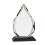 Black Pedestal Crystal Awards