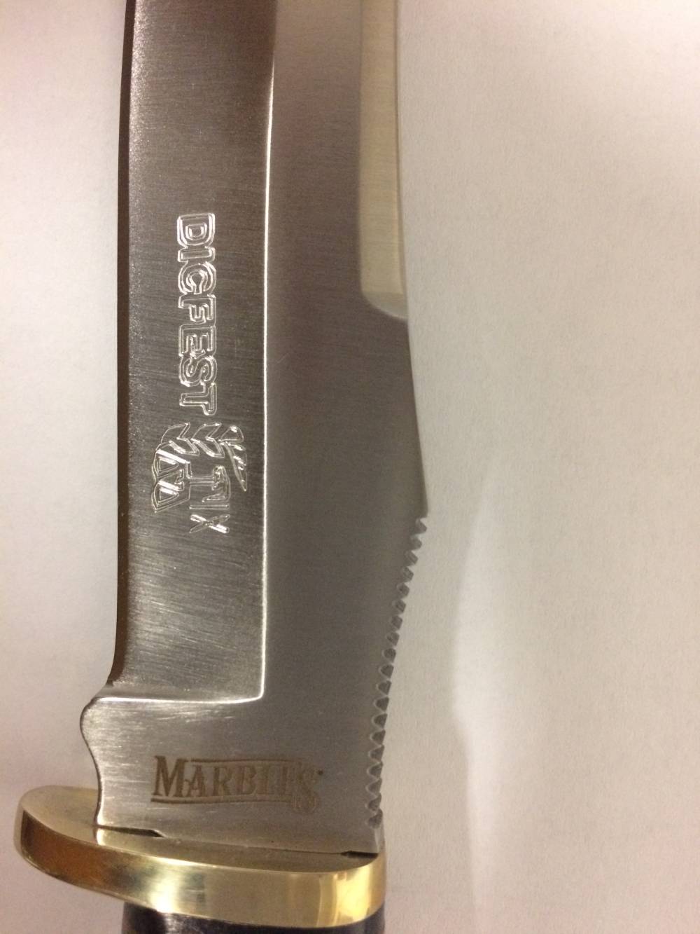 Engraved Metal Blade