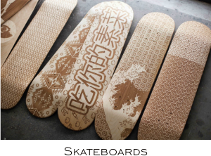 skateboards